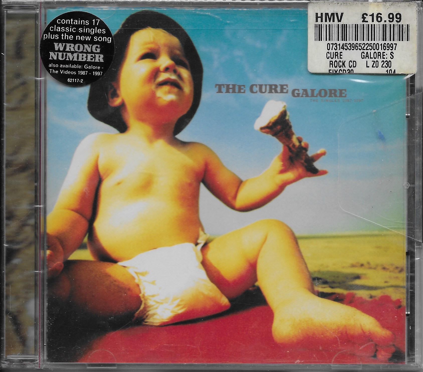 Picture of 62117 - 2 Galore - US import by artist The Cure